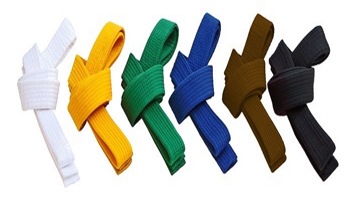 Los cinturones de Taekwondo
